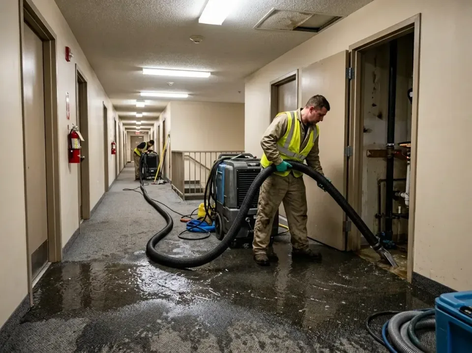 multi-unit-apartment-hallway-f-005 — frequently asked questions, Emergency Burst Pipe Water Extraction & Removal in Abbevill…